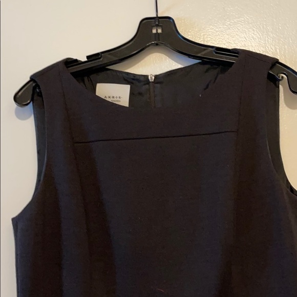 Akris Brown Wool Knit Sheath Dress - Picture 2 of 11